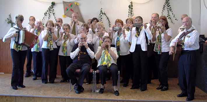 Harmonica Sound beim Erntedank in Antweiler