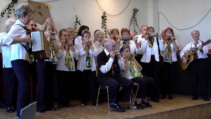 Harmonica Sound beim Erntedank in Antweiler