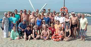 Am Strand von Gabicce 2004