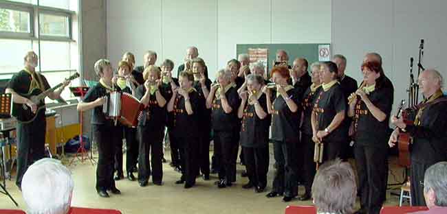 Die große Gruppe von Harmonica Sound