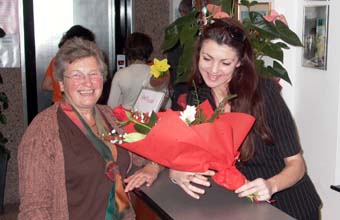 Blumenstrau zum Abschied