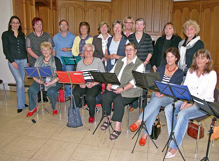 Die fröhliche Runde des MuHa-Anfängerkurses